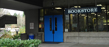 Bookstore entrance at North Seattle College