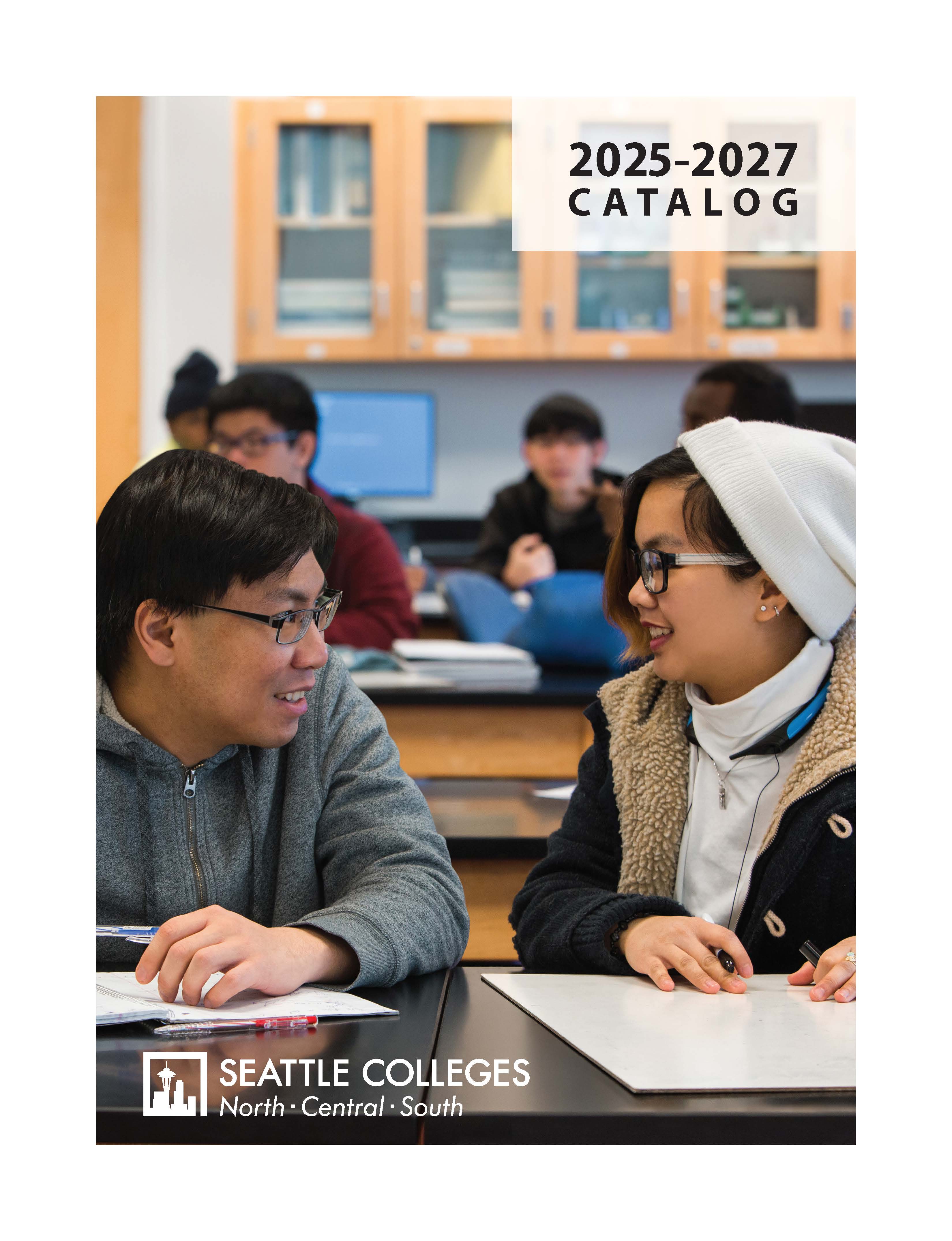Seattle Colleges 2025-20227 Academic Catalog Cover