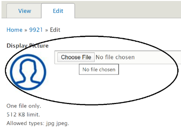 choose your file screen capture menu from People Pages