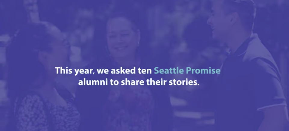 Alumni photo and link to video