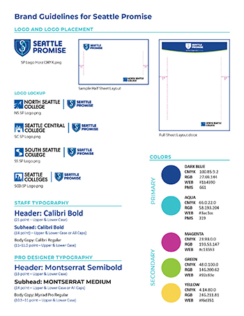 Seattle Promise Brand Guidelines
