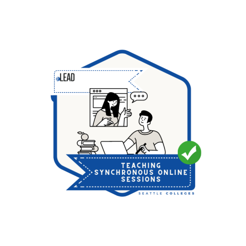 Badge - LEAD: Teaching Synchronous Online Sessions