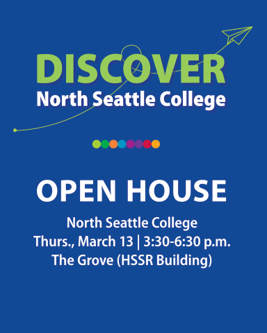 North Seattle College Open House image for Instagram